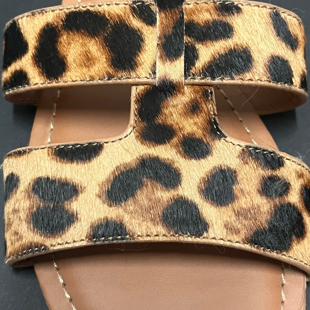 J. Crew Factory Leopard Print Sandals View 4